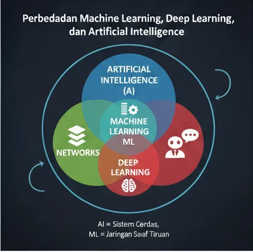 Perbedaan Machine Learning, Deep Learning, dan Artificial Intelligence